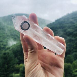 Crystal Pipe | Clear Quartz